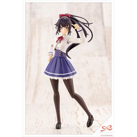 Sousai Shojo Teien Ritsuka Saeki St. Iris Gauken Girls' High School Winter Uniform Dreaming Style Snow White Model Kit Kotobukiya