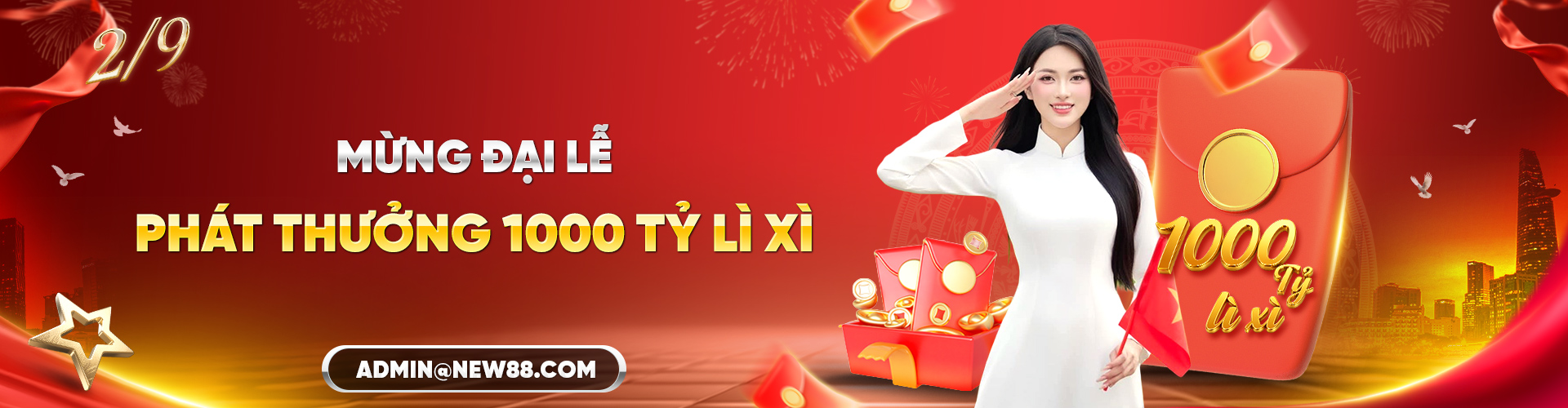 New88 Mừng Lễ 2/9